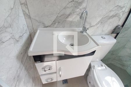 Apartamento para alugar com 29m², 1 quarto e sem vagaDetalhe do banheiro