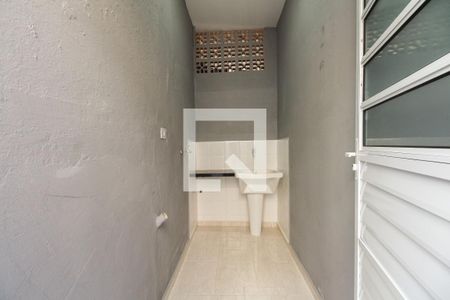 Área de Serviço  de casa para alugar com 1 quarto, 35m² em Cidade Mãe do Céu, São Paulo