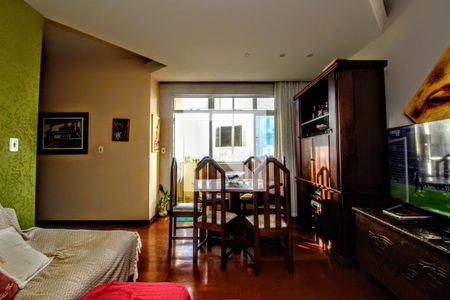 Sala de apartamento à venda com 3 quartos, 90m² em Grajaú, Belo Horizonte
