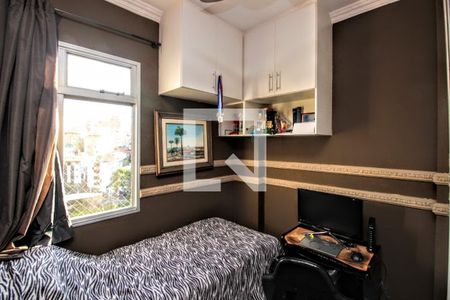 Quarto 1 de apartamento à venda com 3 quartos, 90m² em Grajaú, Belo Horizonte