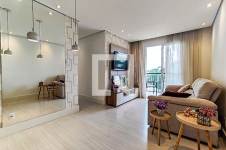 Sala de apartamento para alugar com 3 quartos, 68m² em Jardim Monte Kemel, São Paulo