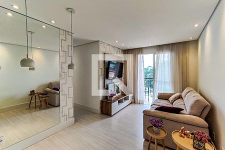Sala de apartamento para alugar com 3 quartos, 68m² em Jardim Monte Kemel, São Paulo