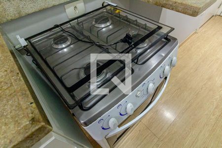 Cozinha de kitnet/studio para alugar com 1 quarto, 37m² em Santa Cecília, São Paulo