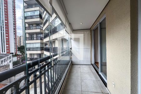 Varanda da Sala de apartamento para alugar com 1 quarto, 41m² em Vila Regente Feijó, São Paulo