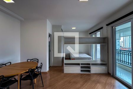 Sala de apartamento para alugar com 1 quarto, 41m² em Vila Regente Feijó, São Paulo