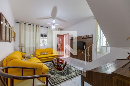 Sala de casa à venda com 2 quartos, 167m² em Jardim Ocara, Santo André