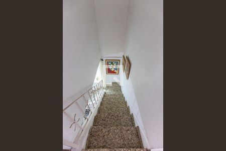 Escada Dormitórios de casa à venda com 2 quartos, 167m² em Jardim Ocara, Santo André