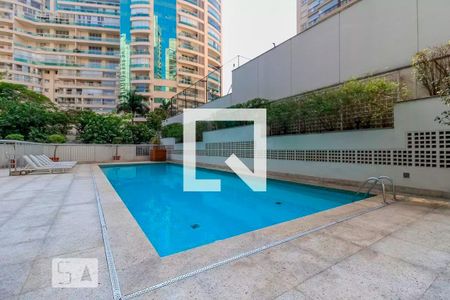 Área comum - Piscina de apartamento para alugar com 1 quarto, 54m² em Jardim Paulista, São Paulo