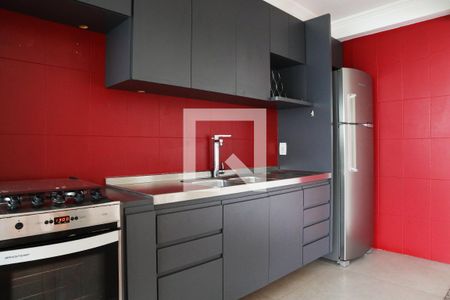 Cozinha de apartamento para alugar com 1 quarto, 54m² em Jardim Paulista, São Paulo