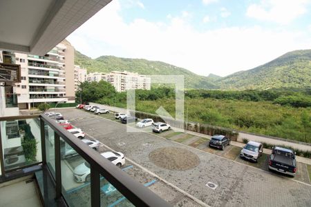 Varanda da Sala de apartamento à venda com 2 quartos, 72m² em Recreio dos Bandeirantes, Rio de Janeiro