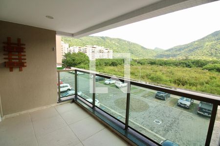 Varanda da Sala de apartamento à venda com 2 quartos, 72m² em Recreio dos Bandeirantes, Rio de Janeiro