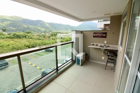 Varanda da Sala de apartamento à venda com 2 quartos, 72m² em Recreio dos Bandeirantes, Rio de Janeiro