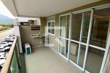 Varanda da Sala de apartamento para alugar com 2 quartos, 72m² em Recreio dos Bandeirantes, Rio de Janeiro