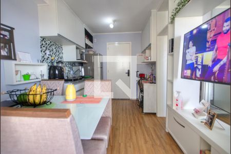 Apartamento à venda com 35m², 1 quarto e 1 vagaSala - Cozinha