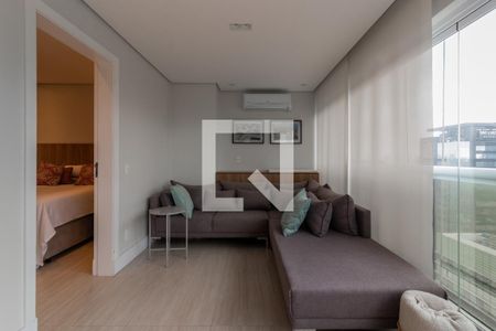 Sala de apartamento à venda com 1 quarto, 54m² em Vila Nova Conceição, São Paulo