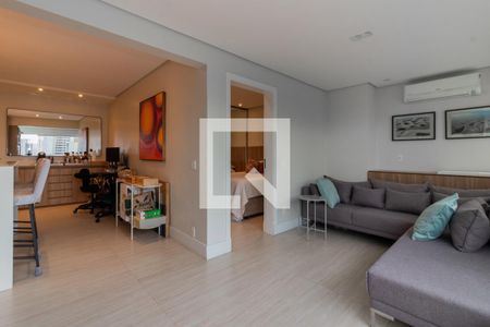 Sala de apartamento à venda com 1 quarto, 54m² em Vila Nova Conceição, São Paulo