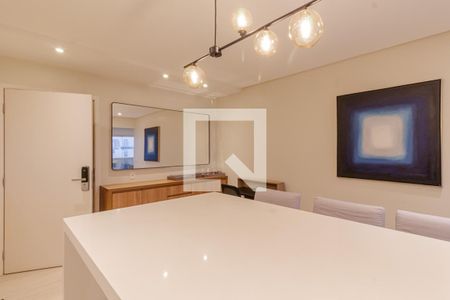 Sala de apartamento para alugar com 1 quarto, 54m² em Vila Nova Conceição, São Paulo