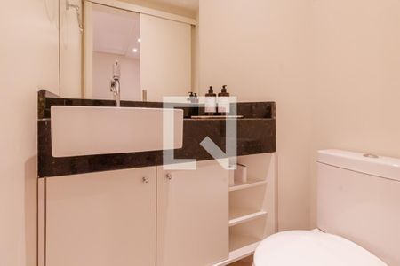 Lavabo de apartamento para alugar com 1 quarto, 54m² em Vila Nova Conceição, São Paulo