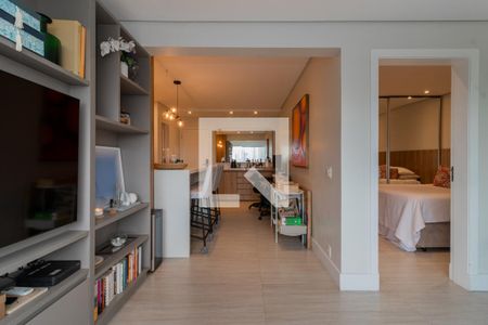 Sala de apartamento à venda com 1 quarto, 54m² em Vila Nova Conceição, São Paulo