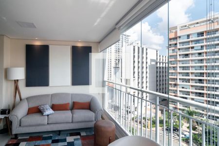 Varanda de apartamento à venda com 2 quartos, 61m² em Campo Belo, São Paulo
