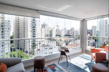 Varanda de apartamento para alugar com 2 quartos, 61m² em Campo Belo, São Paulo
