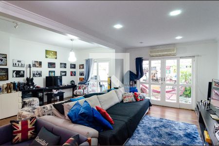 Sala de casa de condomínio à venda com 4 quartos, 270m² em Vila Nova Caledonia, São Paulo