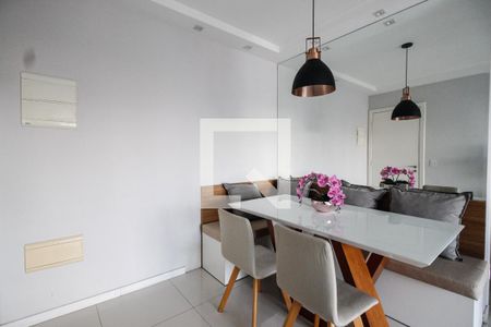 Sala de jantar de apartamento à venda com 2 quartos, 59m² em Vila Basileia, São Paulo