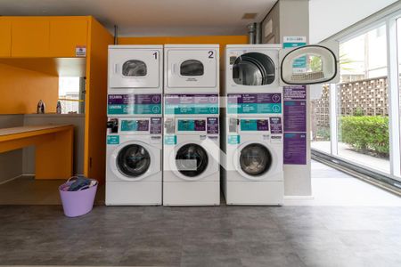 Studio para alugar com 32m², 1 quarto e 1 vagaÁrea comum - Lavanderia