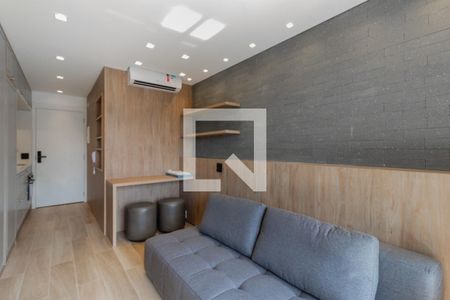 Studio de kitnet/studio para alugar com 1 quarto, 31m² em Indianópolis, São Paulo