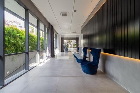 Studio para alugar com 31m², 1 quarto e 1 vagaHall Social