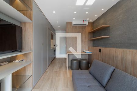Studio de kitnet/studio para alugar com 1 quarto, 31m² em Indianópolis, São Paulo