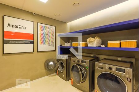 Studio à venda com 31m², 1 quarto e 1 vagaLavanderia