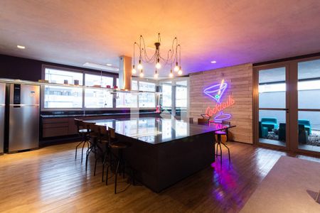 Studio à venda com 19m², 1 quarto e sem vagaSalão de festas 