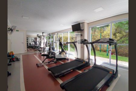Área comum - Academia de apartamento para alugar com 1 quarto, 35m² em Perdizes, São Paulo