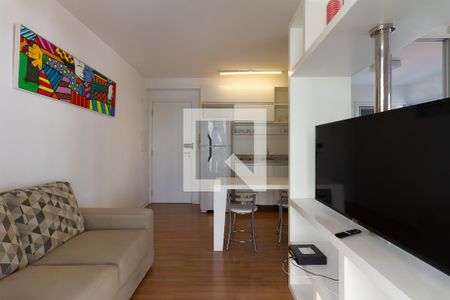 Sala de apartamento para alugar com 1 quarto, 35m² em Perdizes, São Paulo