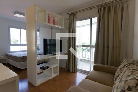 Sala de apartamento para alugar com 1 quarto, 35m² em Perdizes, São Paulo