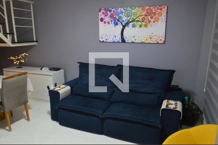 Sala  de casa de condomínio à venda com 3 quartos, 164m² em Pechincha, Rio de Janeiro