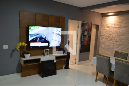 Sala de casa de condomínio à venda com 3 quartos, 164m² em Pechincha, Rio de Janeiro