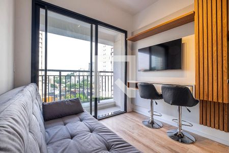 Sala/Cozinha de apartamento para alugar com 1 quarto, 29m² em Sumaré, São Paulo