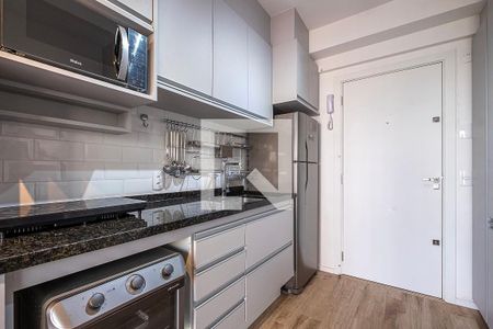 Sala/Cozinha de apartamento para alugar com 1 quarto, 29m² em Sumaré, São Paulo