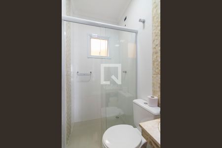 Banheiro da Suite de apartamento à venda com 2 quartos, 100m² em Vila Curuçá, Santo André