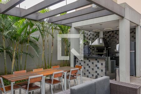 Apartamento à venda com 42m², 1 quarto e 1 vagaChurrasqueira