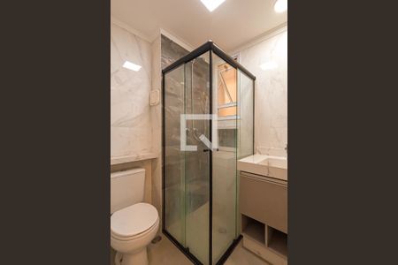 Banheiro de apartamento à venda com 3 quartos, 88m² em Vila Galvão, Guarulhos