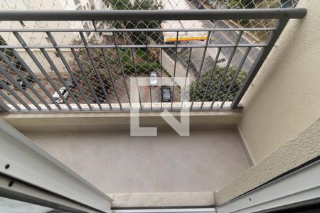 Varanda da Sala de apartamento para alugar com 2 quartos, 47m² em Vila Firmiano Pinto, São Paulo