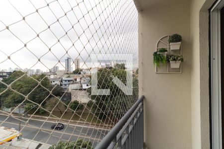 Varanda da Sala de apartamento para alugar com 2 quartos, 47m² em Vila Firmiano Pinto, São Paulo