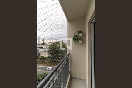 Varanda da Sala de apartamento para alugar com 2 quartos, 47m² em Vila Firmiano Pinto, São Paulo