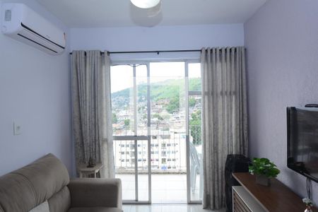Sala de Estar e Jantar de apartamento à venda com 2 quartos, 60m² em Váz Lobo, Rio de Janeiro