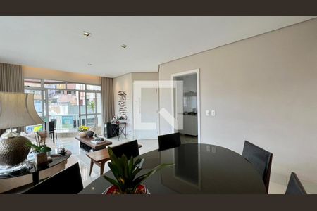 Sala  de apartamento à venda com 3 quartos, 110m² em Santo Antônio, Belo Horizonte