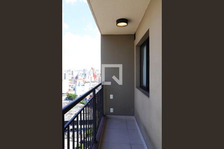 Studio para alugar com 26m², 1 quarto e sem vagaVaranda