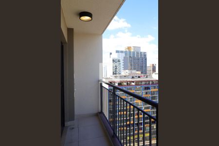 Studio para alugar com 26m², 1 quarto e sem vagaVaranda